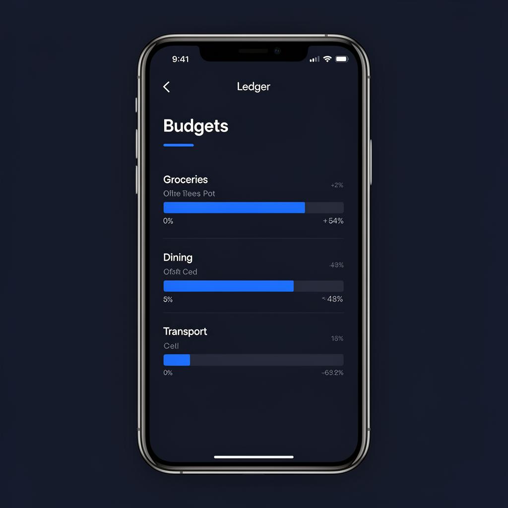 Budget with categories that actually work